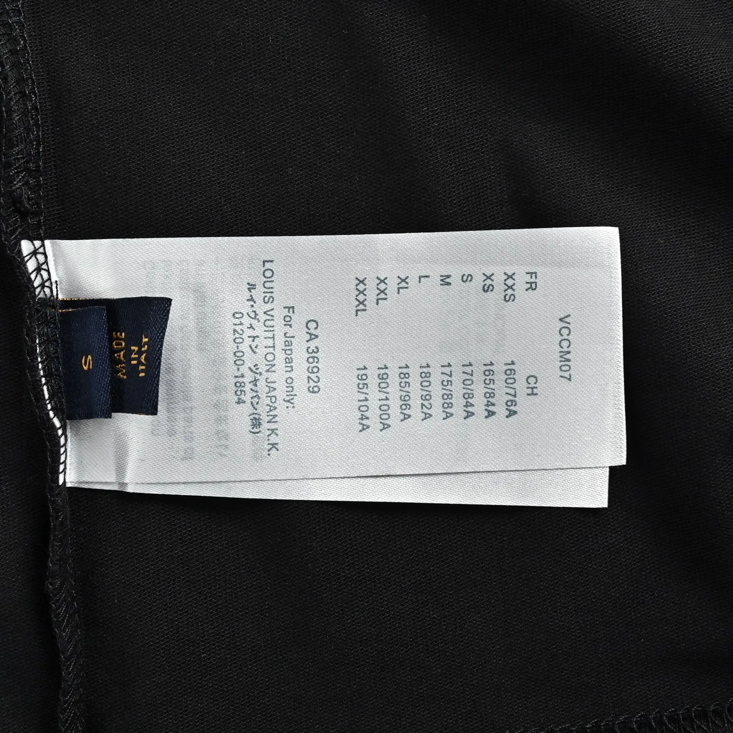 Louis Vuitton/Louis Vuitton hollow tatami embroidered round neck short sleeves on the back